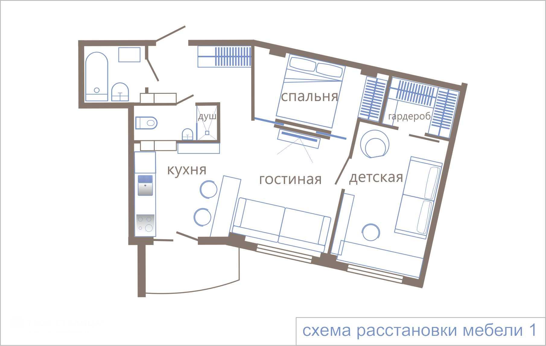 Купить 2-комнатную квартиру на Дзержинского просп. 123 в Минск за 77000 у е  | Твоя столица