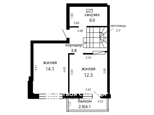 Продажа трехкомнатной квартиры, Минск, Игуменский тракт, 26 - фото 1 