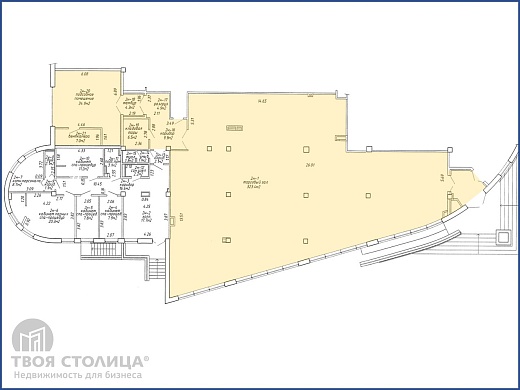 Торговые площади в аренду, Минск, Пионерская ул., 32 - фото 1 