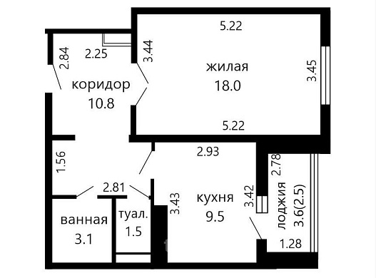 Продажа однокомнатной квартиры, Минск, Селицкого ул., 71