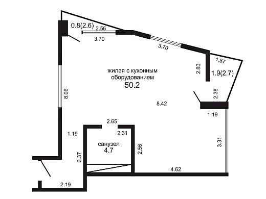 Продажа трехкомнатной квартиры, Минск, Брилевская ул., 37