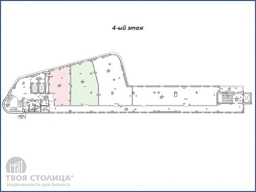 Офис в аренду, Минск, Чапаева ул., 4, к. А - фото 1 