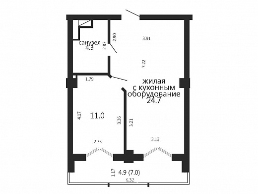 Продажа двухкомнатной квартиры, Минск, Макаенка ул., 12, к. В