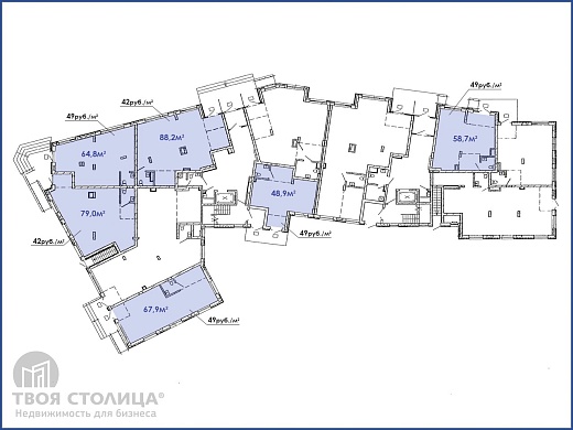 Торговые площади в аренду, Минск, Нововиленская ул., 51 - фото 1 