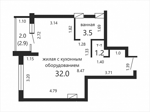 Продажа однокомнатной квартиры, Минск, Леонида Щемелёва ул., 10