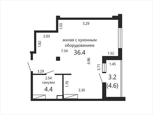 Продажа однокомнатной квартиры, Минск, Сморговский тракт, 9