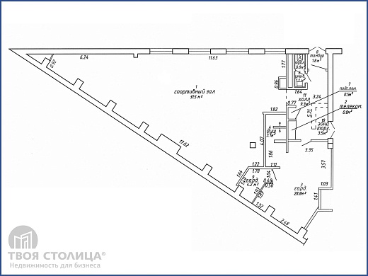 Сфера услуг на  продажу, Минск, Кропоткина ул., 93, к. А - фото 1 