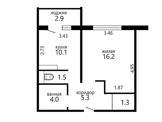 Продажа однокомнатной квартиры, Копище, Лопатина ул., 15, к. В