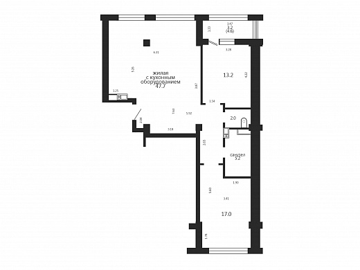 Продажа трехкомнатной квартиры, Минск, Скрыганова ул., 4, к. Д