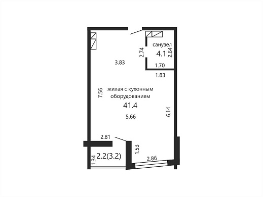 Продажа однокомнатной квартиры, Минск, Леонида Щемелёва ул., 18