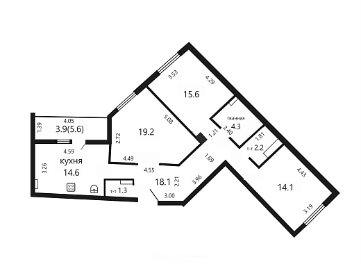 Продажа трехкомнатной квартиры, Минск, Дзержинского просп., 26