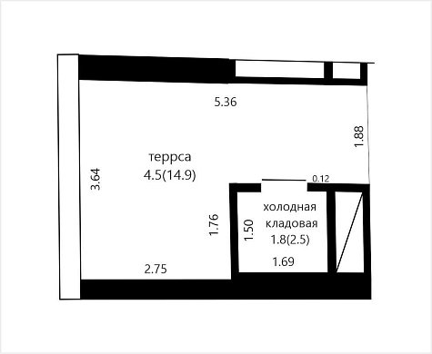 Продажа однокомнатной квартиры, Копище, Миля ул., 12 - фото 22 