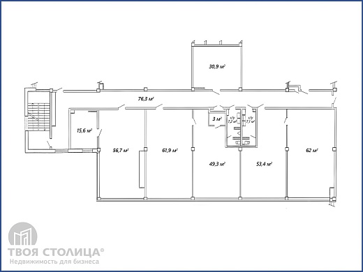 Офис на  продажу, Минск, Платонова ул., 1, к. Б - фото 1 