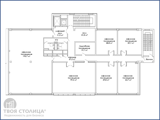 Офис в аренду, Минск, Хоружей ул., 25, к. 3 - фото 1 