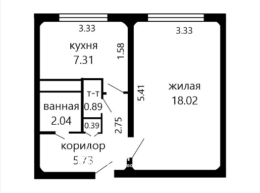 Продажа однокомнатной квартиры, Минск, Жудро ул., 49