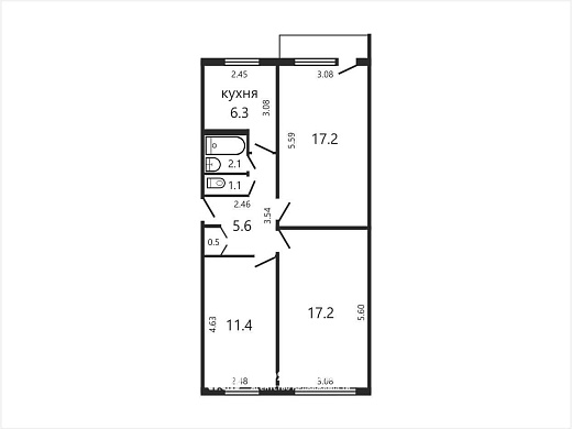 Продажа трехкомнатной квартиры, Минск, Ангарская ул., 20, к. 2