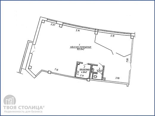 Офис в аренду, Минск, Шафарнянская ул., 11 - фото 1 