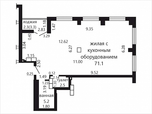 Продажа четырехкомнатной квартиры, Минск, Макаенка ул., 12, к. В