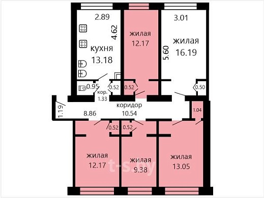 Продажа комнаты, Минск, Пуховичская ул., 13