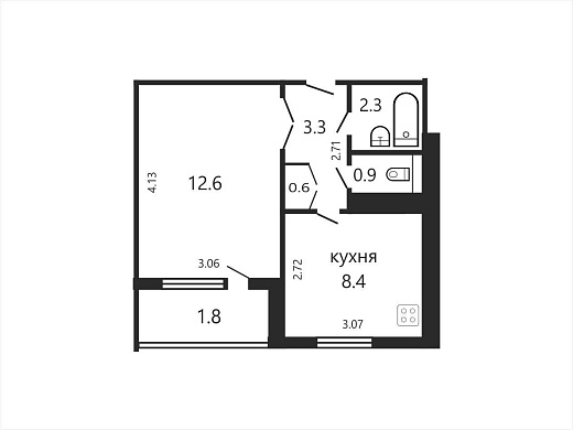 Продажа однокомнатной квартиры, Минск, Пушкина просп., 33