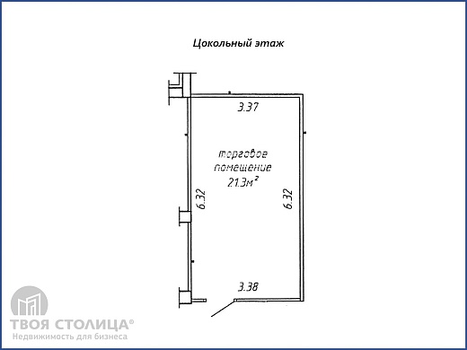 Торговые площади на  продажу, Минск, Туровского ул., 22 - фото 2 