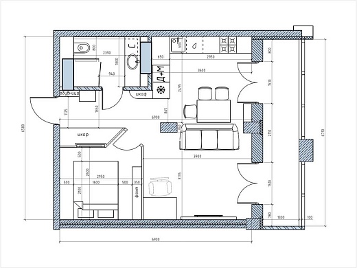 Продажа однокомнатной квартиры, Минск, Туровского ул., 14 - фото 1 