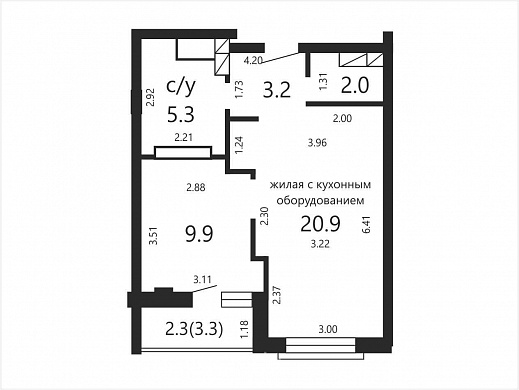 Продажа двухкомнатной квартиры, Минск, Макаенка ул., 12, к. В