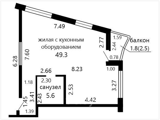 Продажа трехкомнатной квартиры, Минск, Игоря Лученка ул., 26