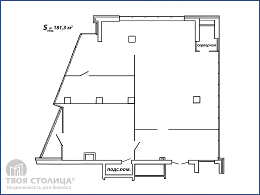 Офис в аренду, Минск, Победителей просп., 7, к. А - фото 1 